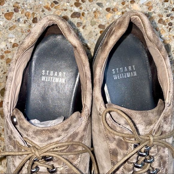 NWOT NWOB Stuart Weitzman Relay Leopard Sneakers Size 8 - Picture 4 of 7